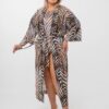 Халат пляжный Bliss Beach из сетки с UPF-защитой