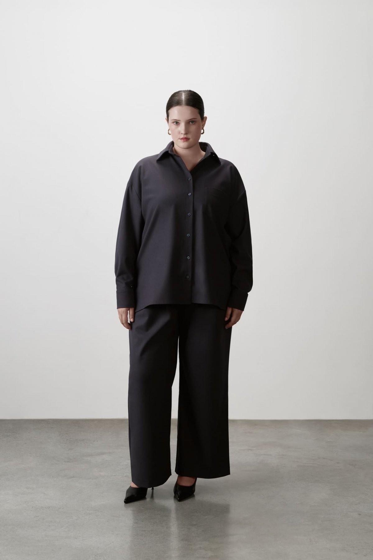 брюки серые классика xxxl
